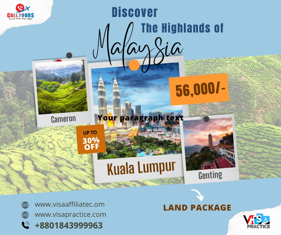 4N 5D Malaysian Highlands land package