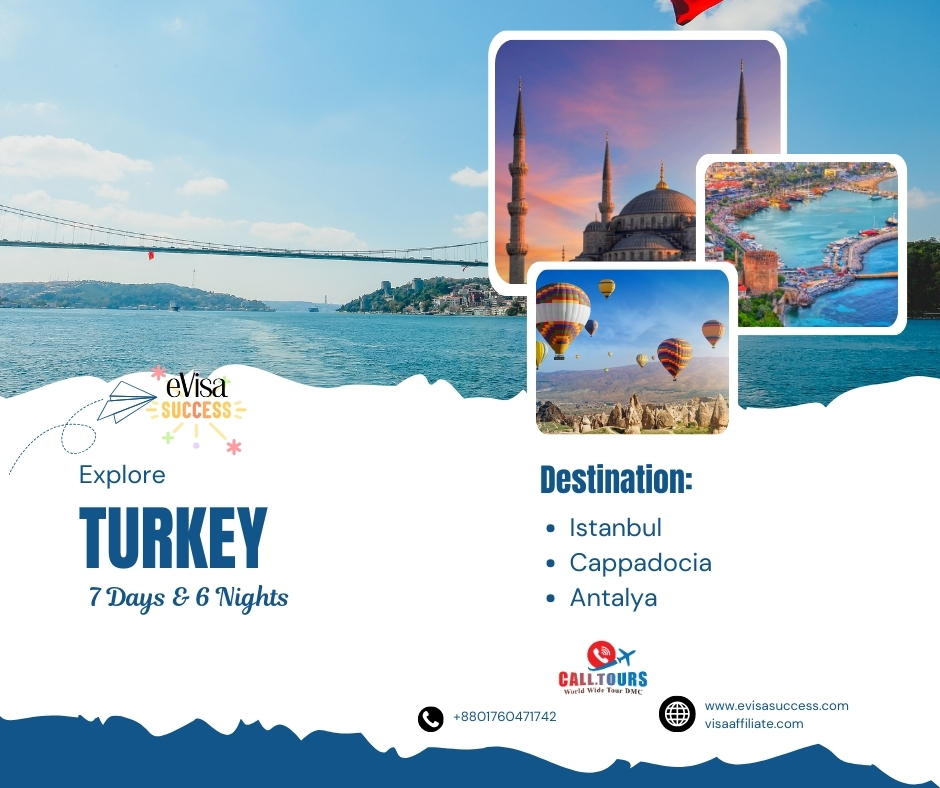 Explore the beauty and history of Turkey with our affordable 7-day, 6-night tour package