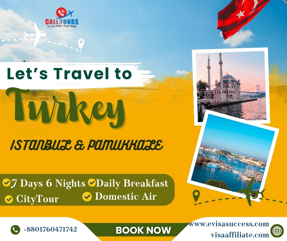 Explore the best of Istanbul and Pamukkale with this 7-day 7 6-nights