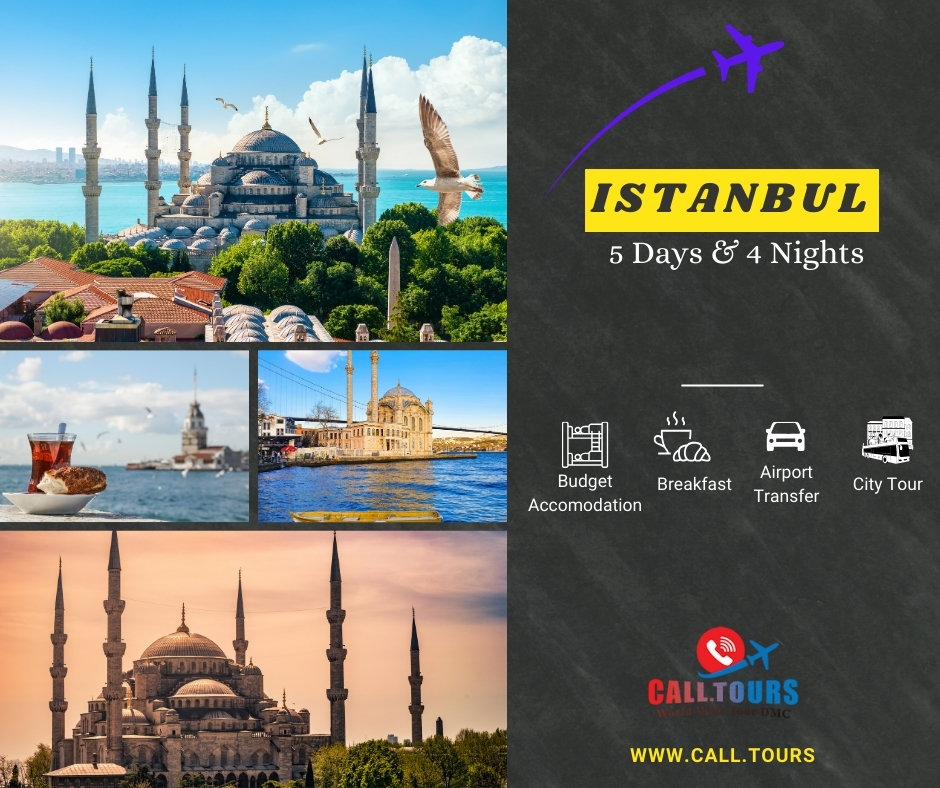 Istanbul 5 Days and 4 Nights Tour Package