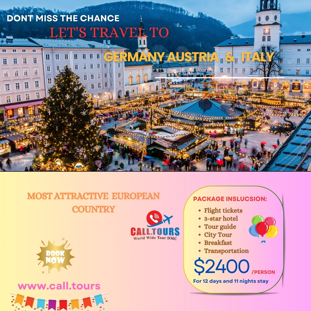 EUROPE PREMIUM PACKAGE  GERMANY, AUSTRIA, SWITZERLAND, FRANCE 12 DAYS