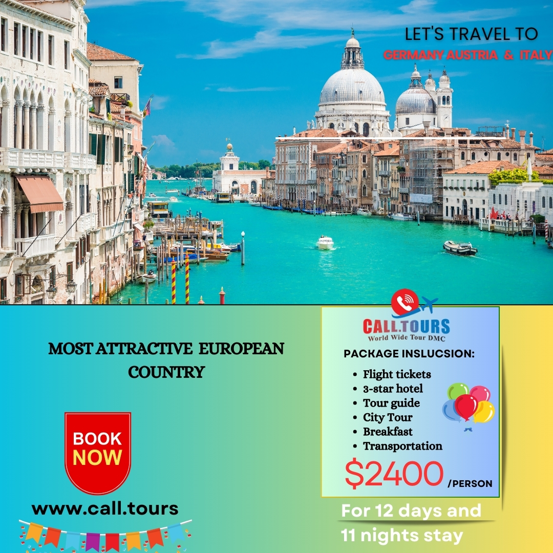 EUROPE BUDGET PACKAGE GERMANY, AUSTRIA, ITALY 12 DAYS