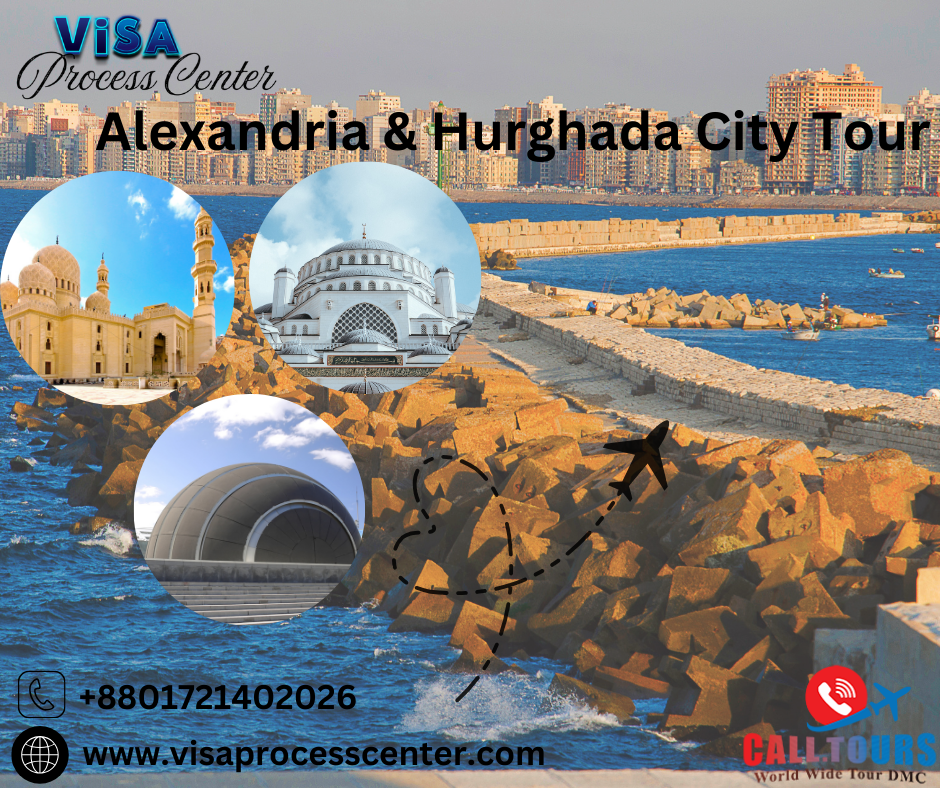 4-Day, 3-Night Tour Package: Alexandria and Hurghada