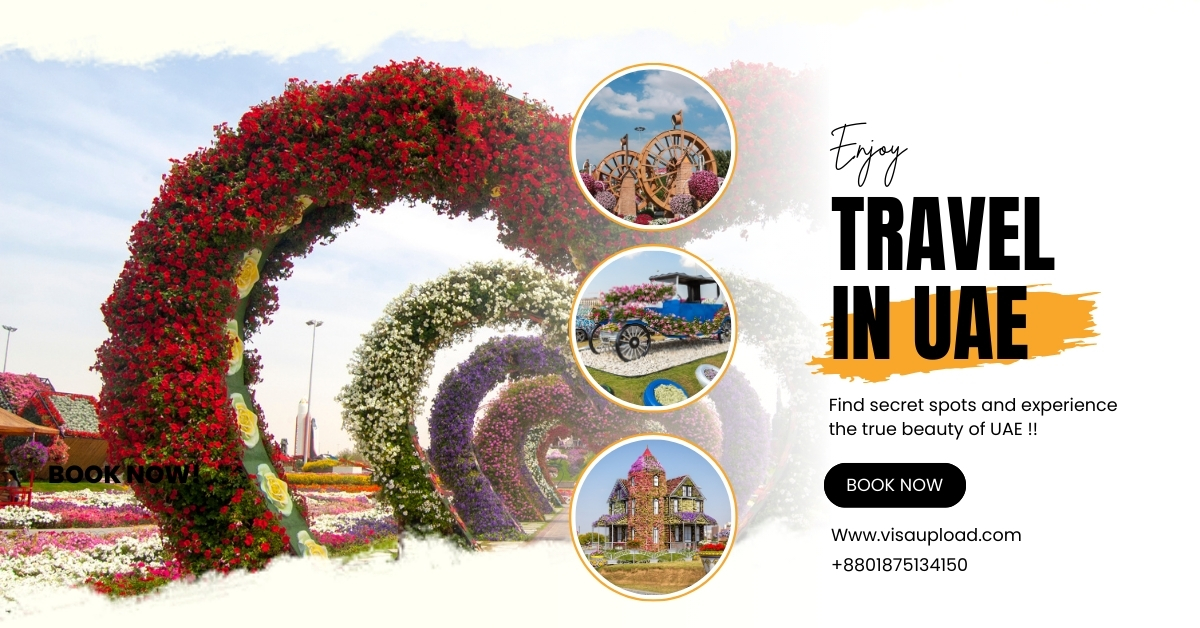 4 Days, 3 Nights Dubai Miracle Garden Tour Package