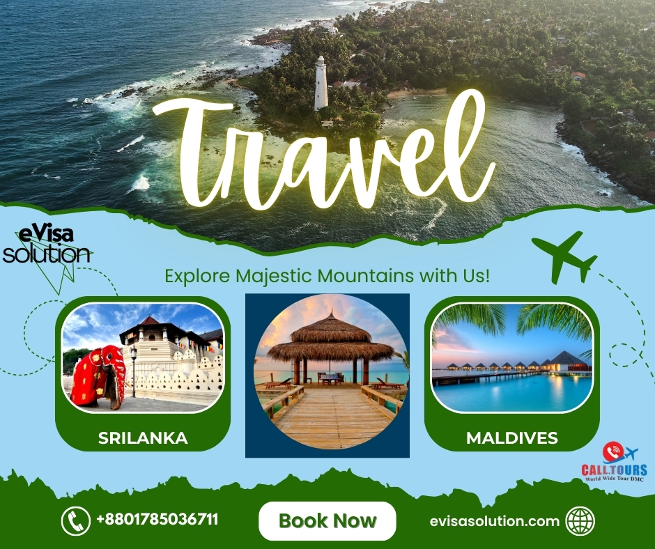 6N 7D Maldives and Sri Lanka tour package.