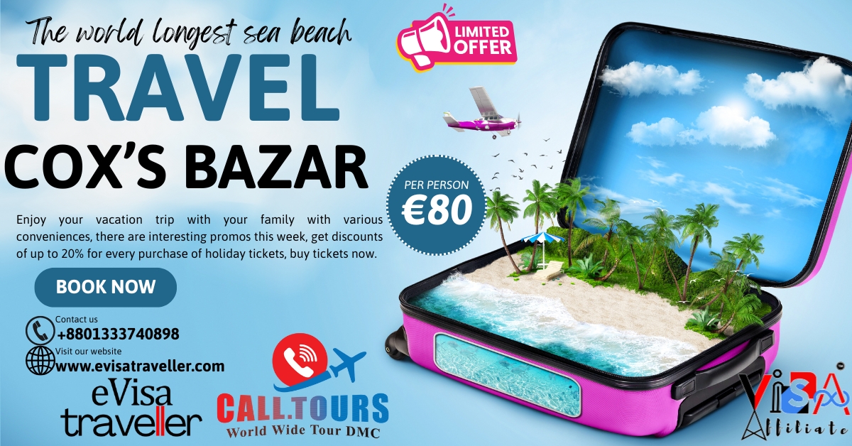 2 Nights 3 Days Cox's Bazar Tour Package