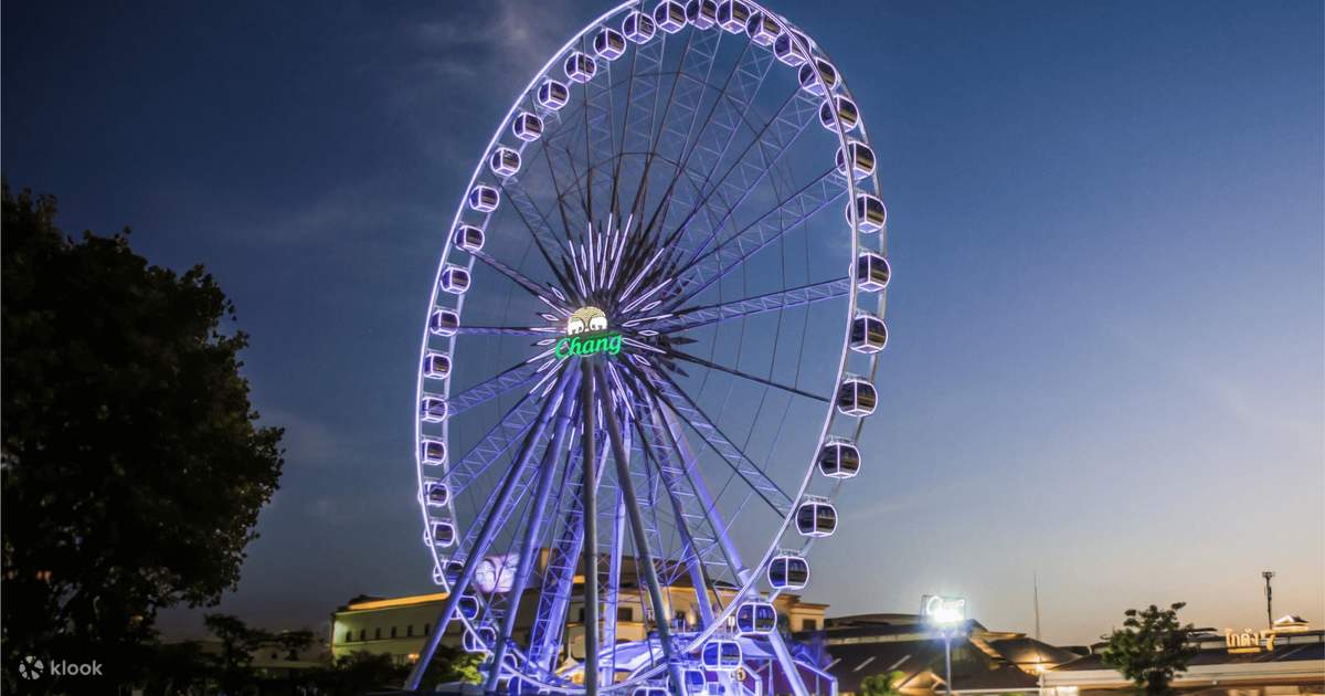 Asiatique Sky Ferris Wheel in Bangkok