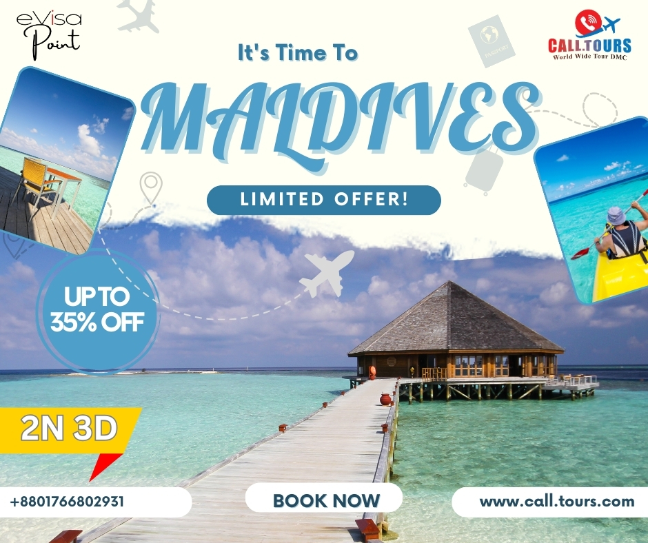 2 Nights, 3 Days tour package – Vilamendhoo Island Resort & Spa