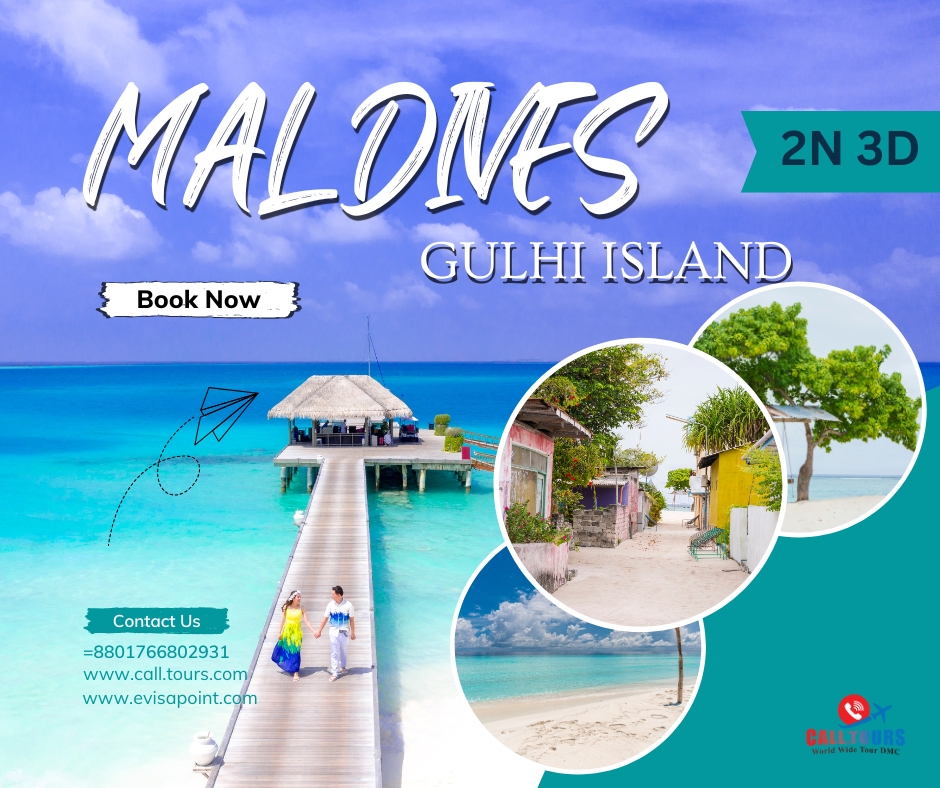 2 Nights 3 Days Maldives: Gulhi Beach Tour Package (3-Star Hotel)