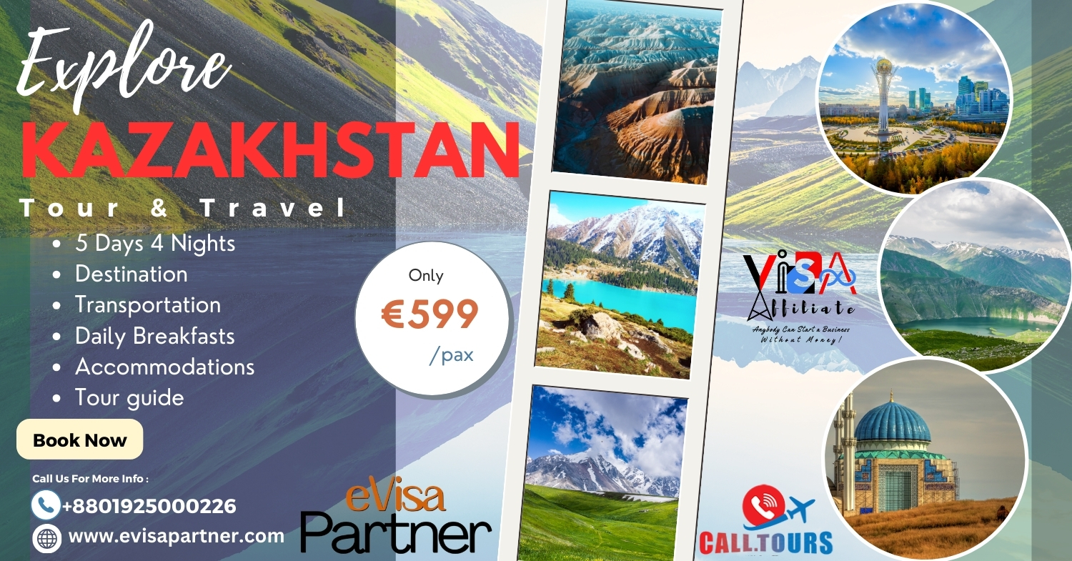 5 Days, 4 Nights kazakhstan Charyn Canyon Tour Package.