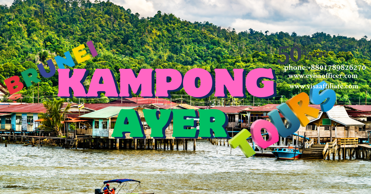 3 Night 4 Day tour Kampong Ayer ( water Village ) in Brunei