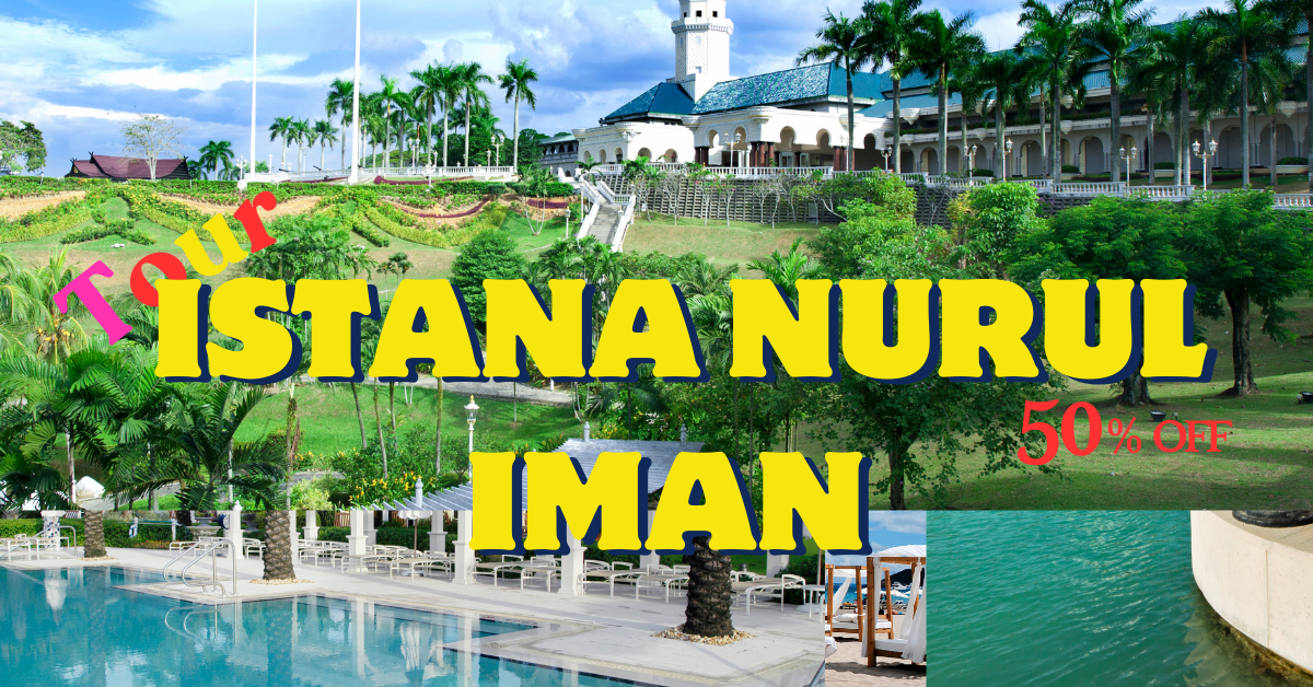 4 Day tour Istana Nurul Iman ( Royal palace ) in Brunei